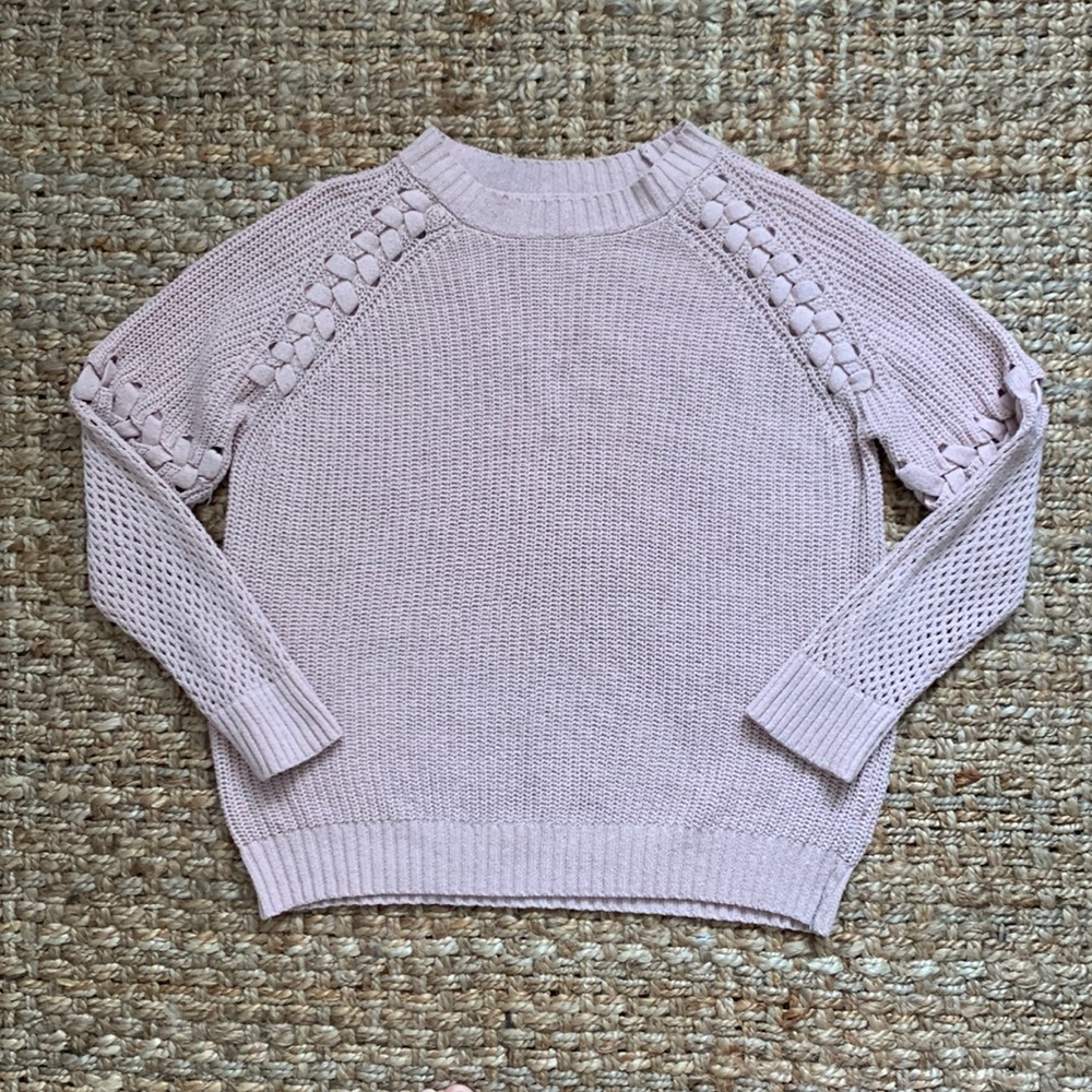 Rosie Daze/ &Merci - Pink Knit Sweater - Size M